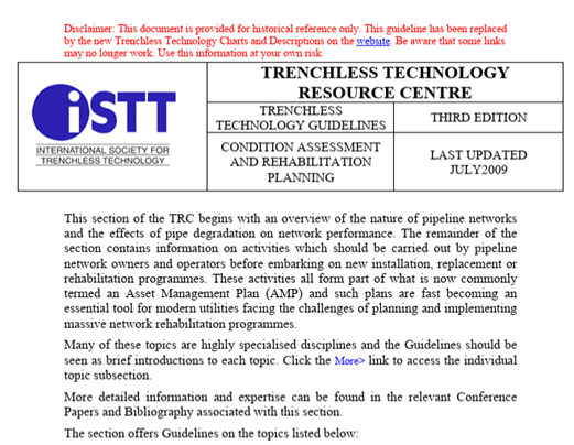 New Updates to Our Trenchless Resource Documents on the Website